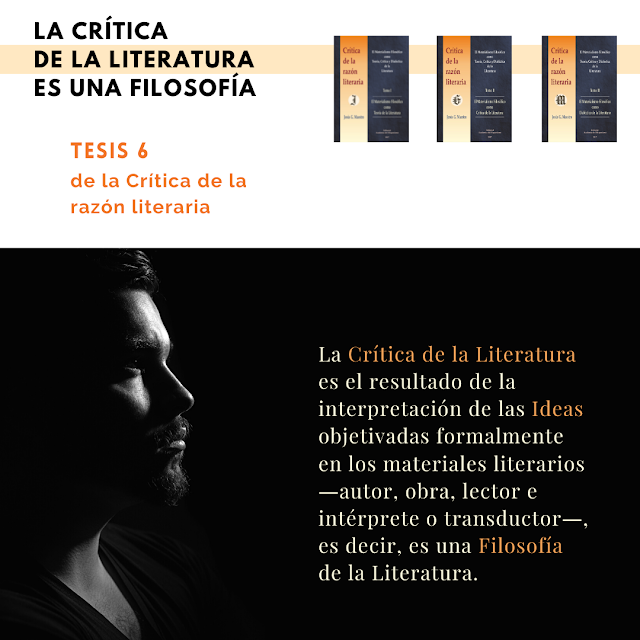 Jesús G. Maestro, Crítica de la razón literaria