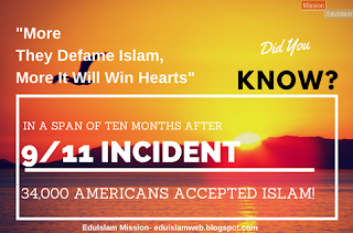 Islam after 911, people accepted Islam after 9-11