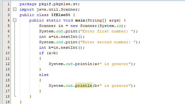 if else Statement (Lesson-11)