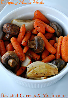 Roasted Carrots & Mushrooms