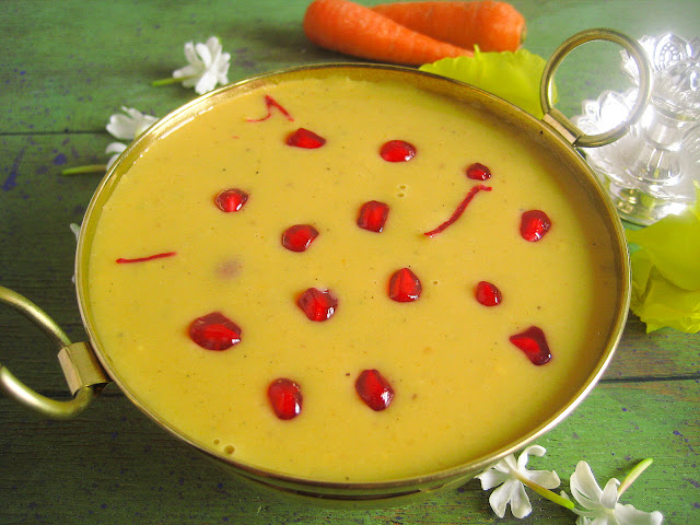 carrot cashew kheer recipe