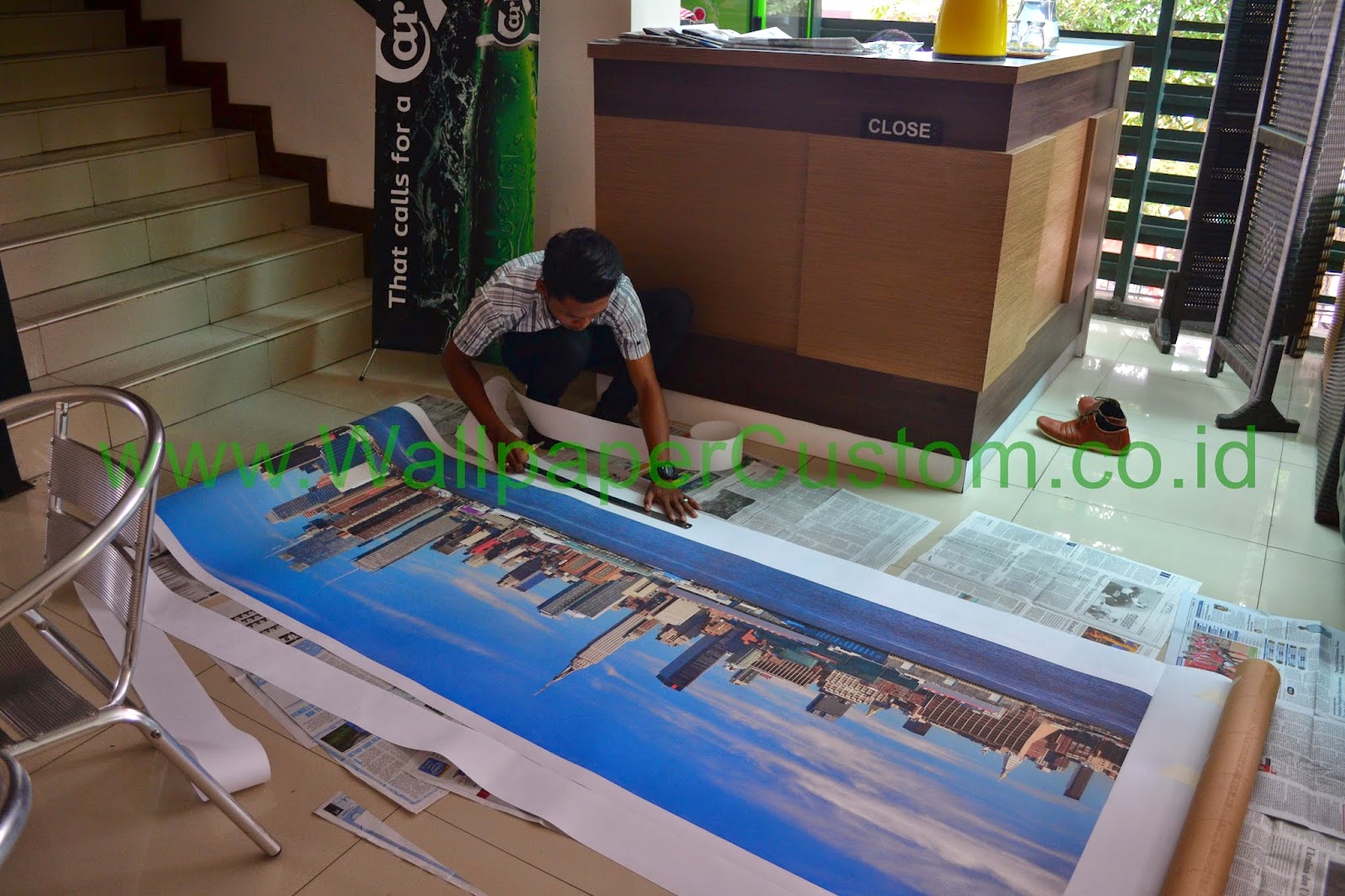 108 Harga Wallpaper  Dinding  3d  Ruang Tamu Wallpaper  Dinding 