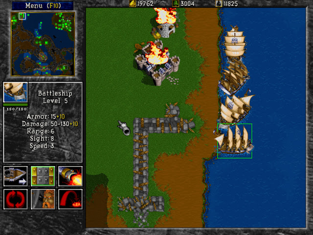 Warcraft 2 Battleship Screenshot