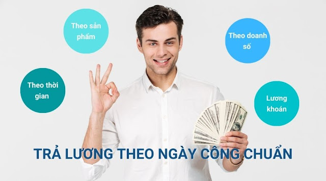 trả lương theo ngày công