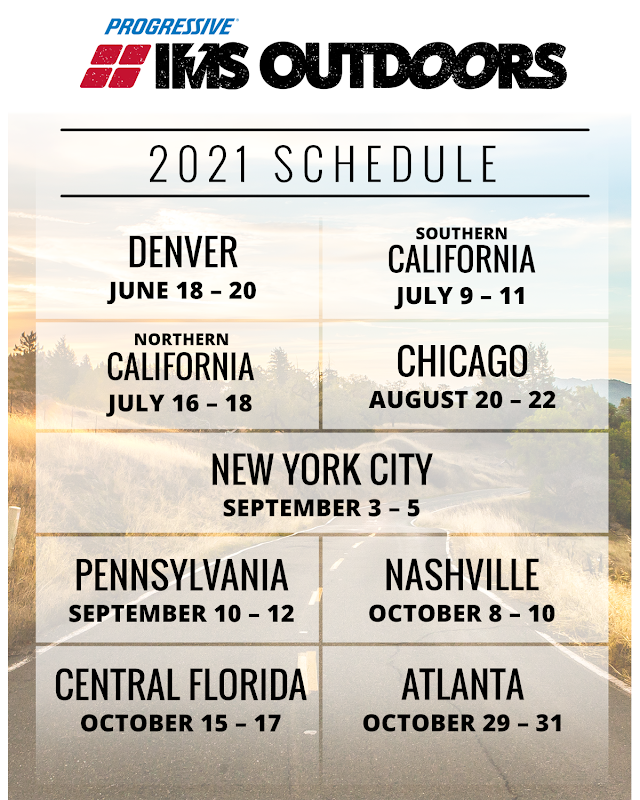 W&HM PR Relay: Progressive IMS Outdoors Reveals 2021 Tour Dates and Locations Spanning Nine Markets