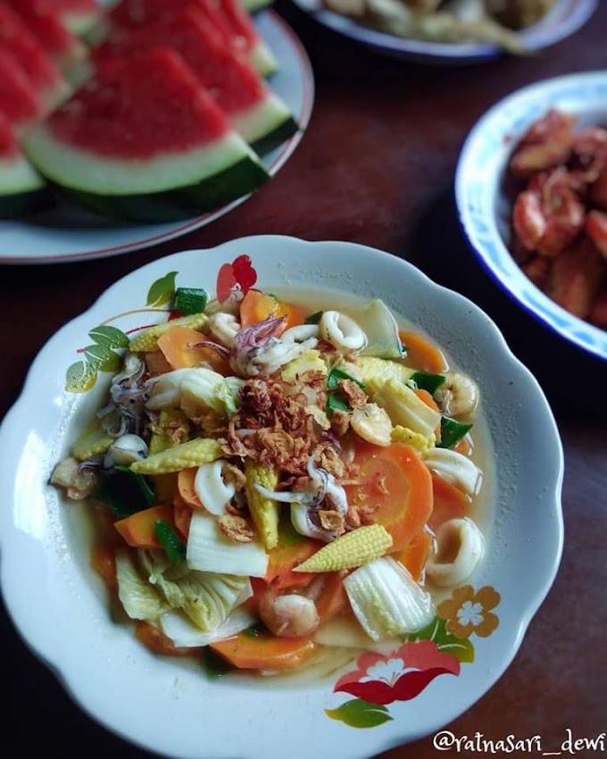 Resep Dapur Cah Sayur Seafood