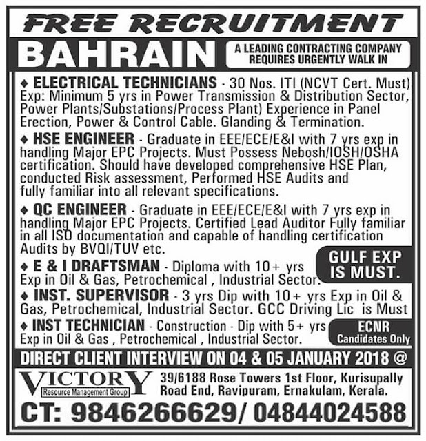 Leading co urgent Large Job opportunities for Bahrain