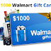 $1000 Walmart Gift Card