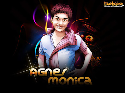 Free Wallpaper, Artis dan Penyanyi Cantik: Agnes Monica