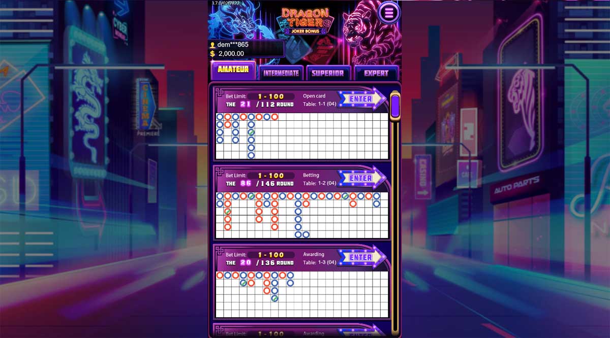 Dragon Tiger Joker Bonus - Demo Slot Online JDB Gaming Indonesia