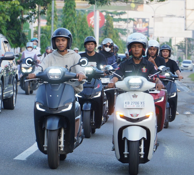 Rolling City Saturide Honda Stylo 160 dari Asmo Kalbar