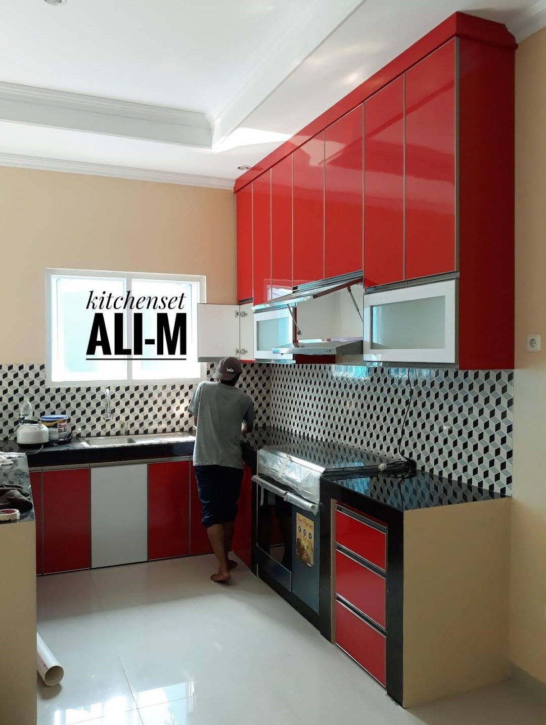 Jual Kitchen Set Aluminium / Kitchen Set Minimalis / Kitchen Set