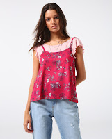 Estilo jovem Blusa Floral