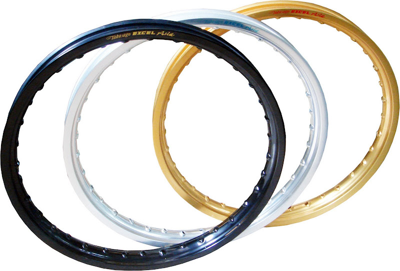 VELG TAKASAGO : Ring 17/18x120-215 Silver/Gold/Black/Titan/Blue title=