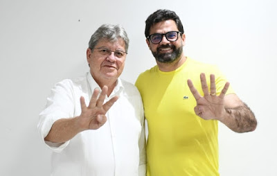 Mais sete prefeitos confirmam apoio à reeleição de João Azevêdo neste segundo turno