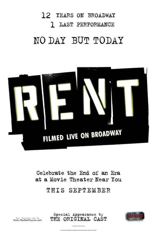 [HD] Rent: En vivo desde Broadway 2008 Online Gratis Castellano