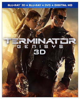 Terminator Genisys blu-ray & dvd cover