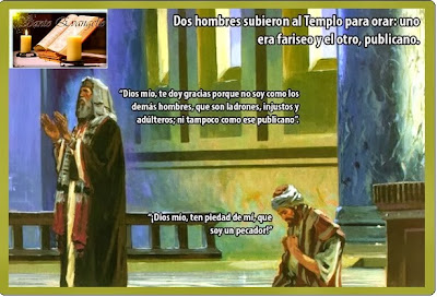 Resultado de imagen de UN FARISEO Y PUBLICANO ORABAN EN EL TEMPLO