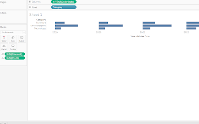 Gantt View in tableau