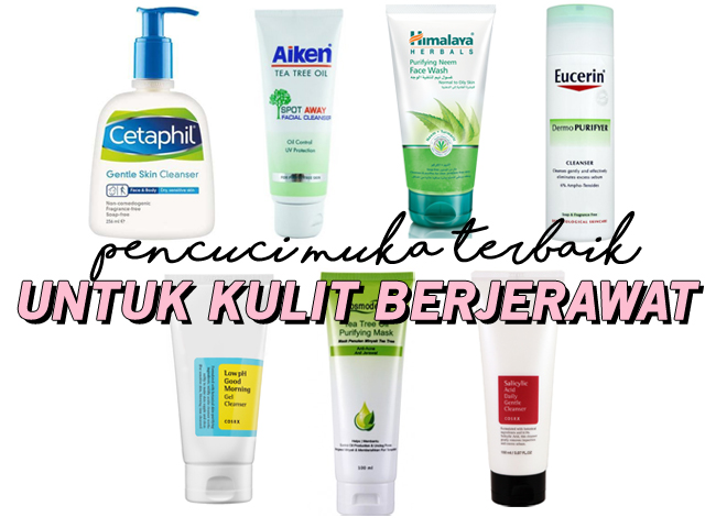 pencuci muka untuk jerawat