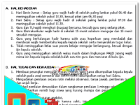 Download Buku Administrasi PAUD ( TK, KB, TPA, Paud ) Tata Tertib Guru dan Siswa