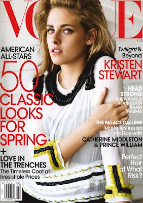 Kristen Stewart Covers Vogue February 2011