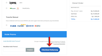 Cara membeli domain murah