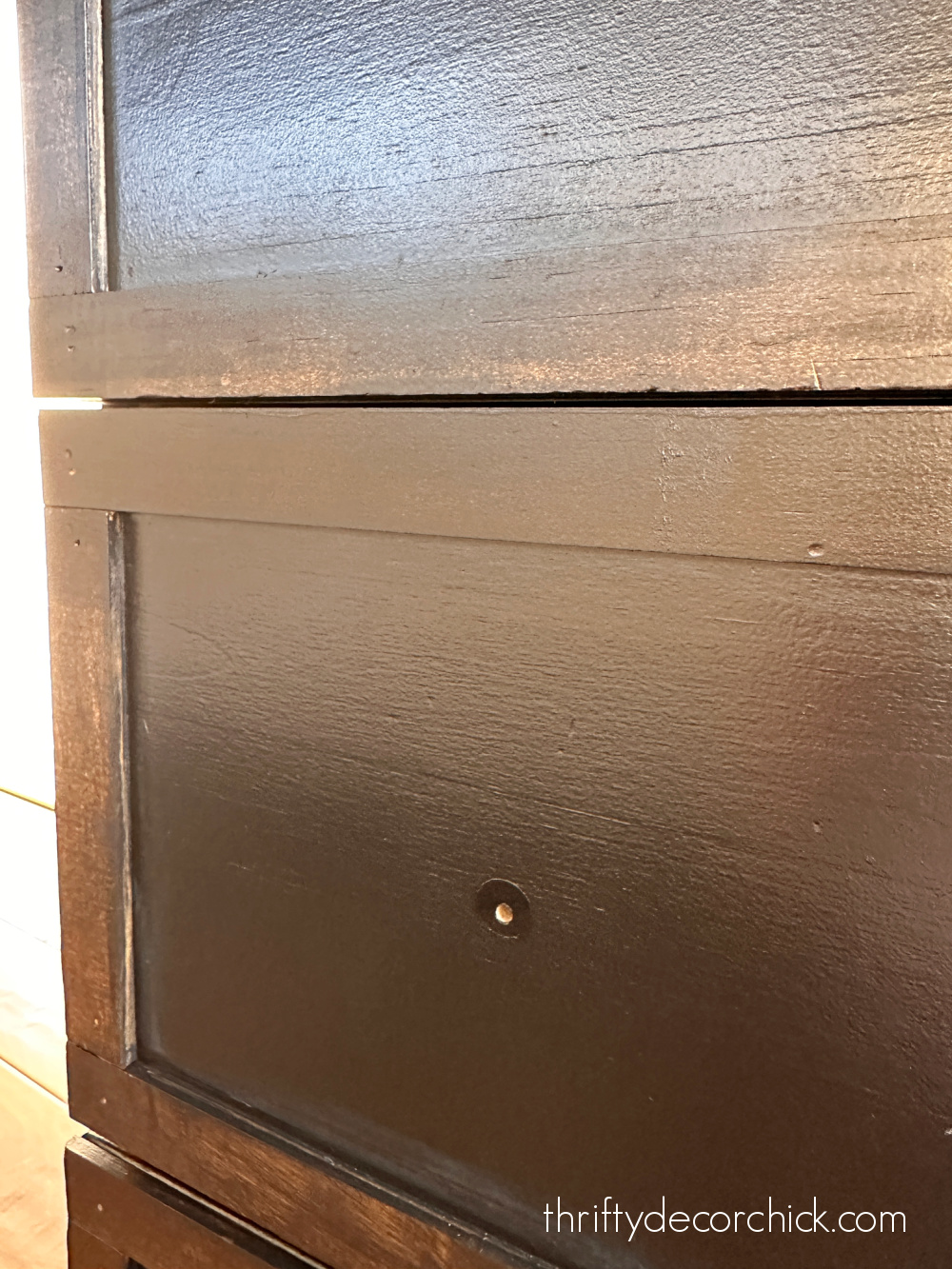 painting over wood stain