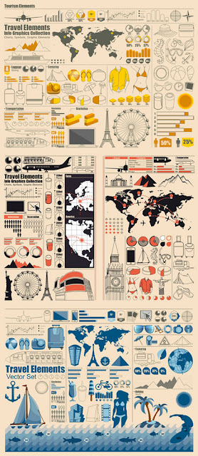 Infographic Collection - Travel Elements