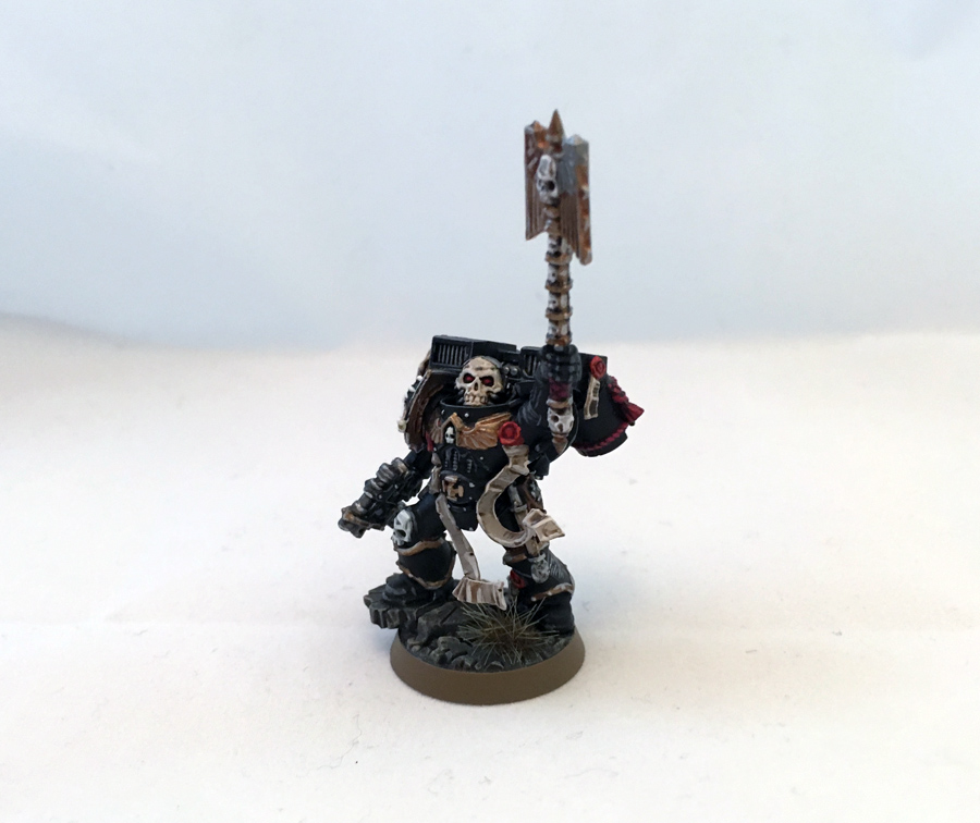 black templars chaplain with jump pack