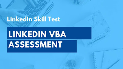 LinkedIn VBA Assessment