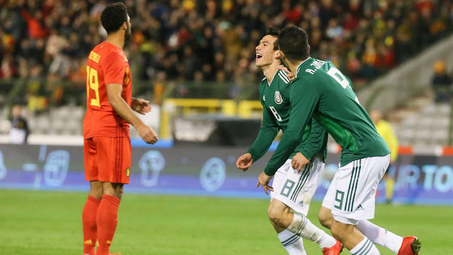 México saca el empate en Bélgica de la mano del ‘Chucky’