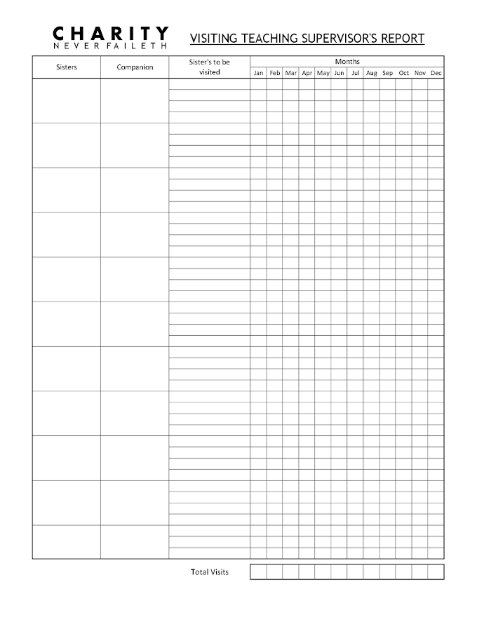 Visiting Teaching Supervisor's Report