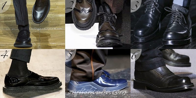 Fall 2014 Men's Footwear Fashion Trends