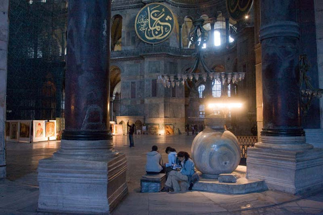 Hagia Sophia, also known as the “Church of the Holy Wisdom”, is located in Istanbul, Turkey. The church has been turned into a museum now. The church was made by the first Christian Emperor – Constantine the Great, who is also known as the founder of Constantinople. This church is the greatest church out of the many churches he built in many cities. The church which stands today is nothing of the original one due to the destruction that occurred through time. When the original Hagia Sophia was destroyed, it was rebuilt by Theodosius the Great, but sadly it was burnt down again in the Nika riots of 532. Some of the remains can still be seen after deep excavations.