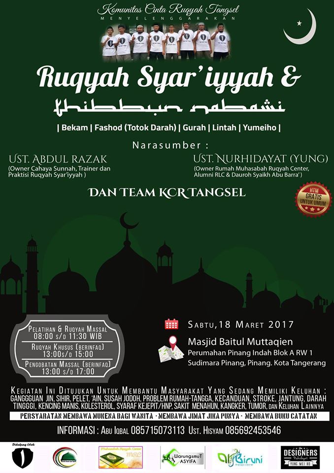 Ruqyah Syar'iyyah di Pinang Tangerang