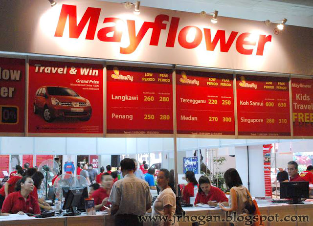 Travel Booth Mayflower Tours Malaysia