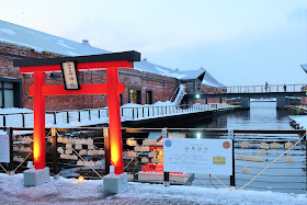 北海道 函館 金森赤レンガ倉庫 金森神社 函館八幡宮