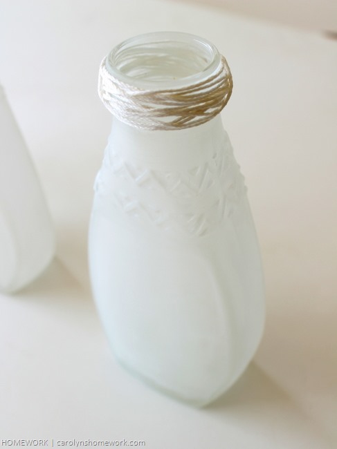 DIY Seaglass from recycled glass jars via homework | carolynshomework.com