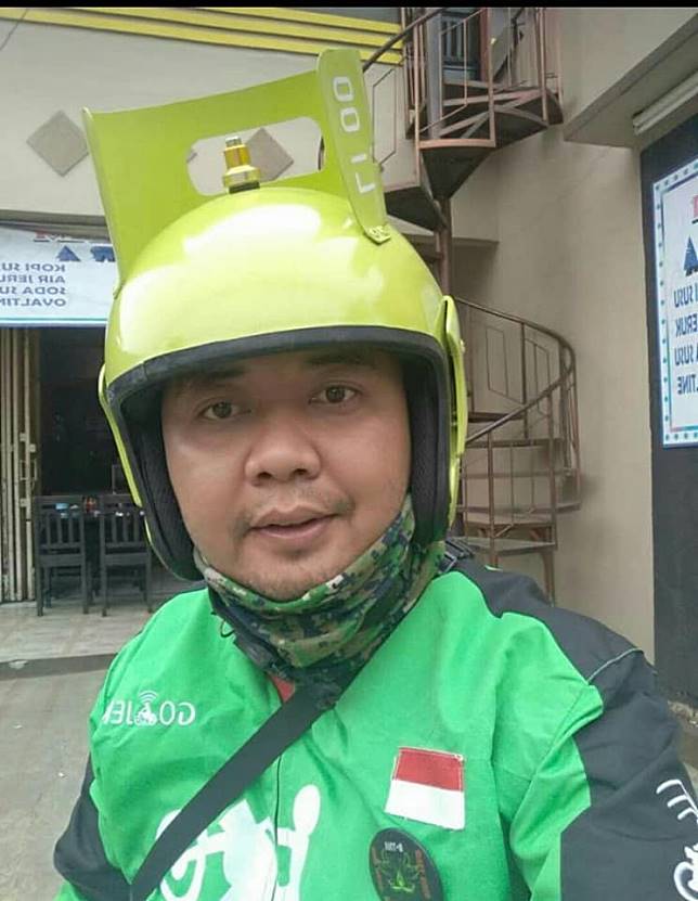 Niatnya Bersikap Ramah dan Hibur Pelanggan, Driver Gojek 