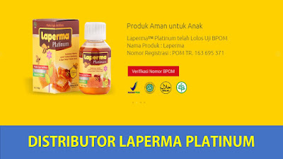 Distributor Resmi Laperma Paltinum Vitamin Penambah Nafsu Makan Terpercaya