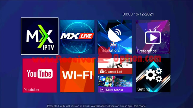 برنامج MEDIA MX-444 PLUS 1506HV 512 4M الجديد مع شعار القناة 13 يونيو 2022