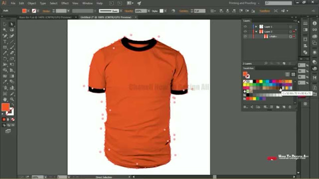 download template kaos / t-shirt gratis