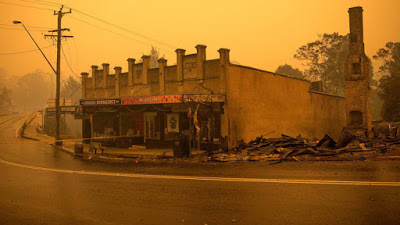 Đại thảm họa cháy rừng Úc nhìn từ không gian
