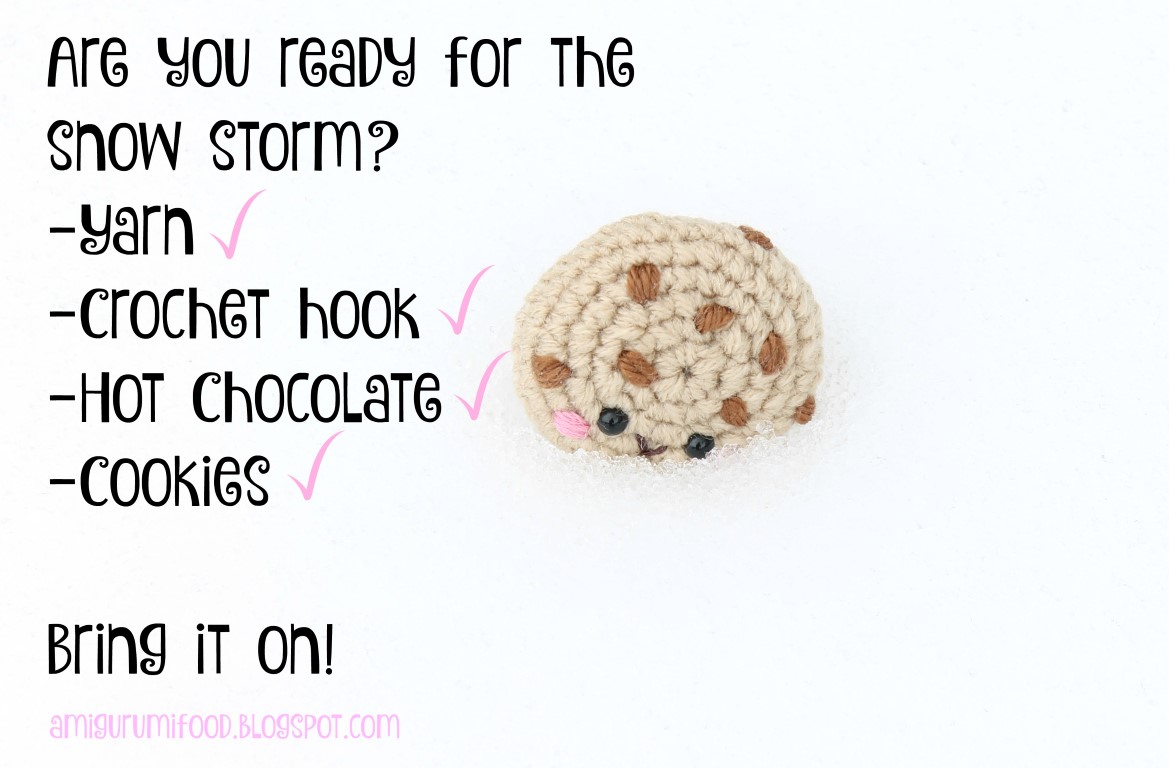 Amigurumi Food Are You Ready For The Snow Strom Meme