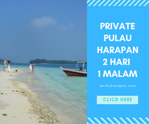 trip dan tour open trip pulau harapan kepulauan seribu utara 2 hari 1 malam murah dari jakarta