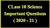 2000+ Science Most Important Questions With Answers For 2021 Board Examination Pdf Download - Educational Material 