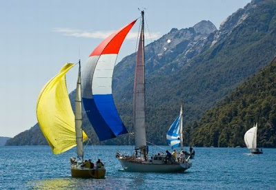 Bariloche: Se corrió una clásica regata de veleros en el Nahuel