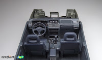 Mitsubishi Pajero Super Exceed 92 plastic model kit 1/24 tamiya interior