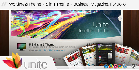 Unite - WordPress Business, Magazine Theme - Business Corporate